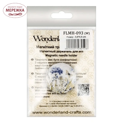 Фото WonderlandCrafts магнітний тримач для голок FLMH-093(w)