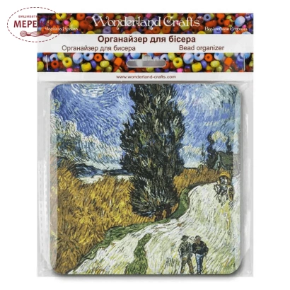 Фото Органайзер для бісеру WonderlandCrafts з кришкою FLZB-222