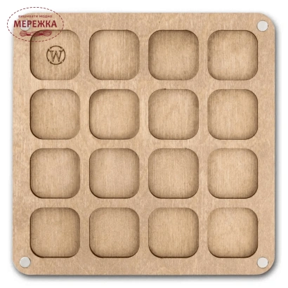 Фото Органайзер для бісеру WonderlandCrafts з кришкою FLZB-238