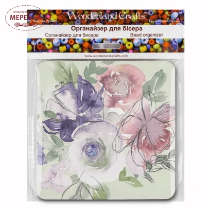Фото Органайзер для бісеру WonderlandCrafts з кришкою FLZB-238