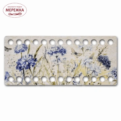 Фото Органайзер для муліне WonderlandCrafts фанера, з малюнком FLZ(P)-084