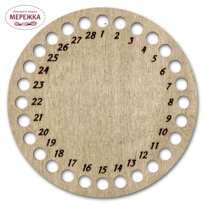 Фото Органайзер для муліне WonderlandCrafts фанера, з малюнком FLZ(P)-089