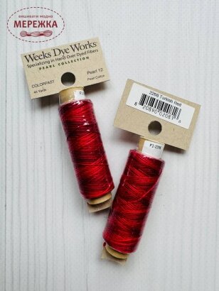 Фото Weeks Dye Works Pearl #12 Turkish Red 2266