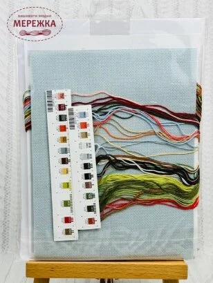 Фото Dimensions Набір для вишивання хрестиком Зимові кардинали 35178