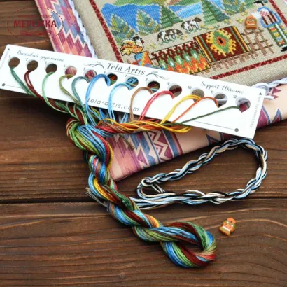 Фото Набір для вишивання хрестиком TelaArtis Килими та сонце Х-083