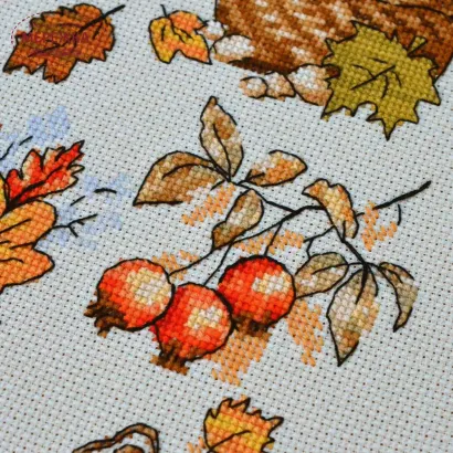 Фото Набір для вишивання хрестиком TelaArtis Осінні радощі Х-1103