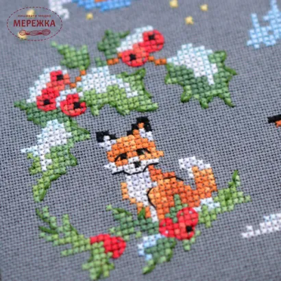 Фото Набір для вишивання хрестиком TelaArtis Зимові сни Х-1205