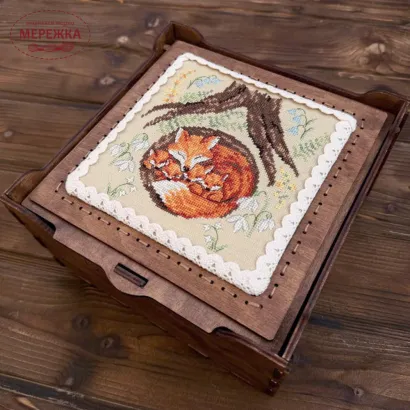 Фото Набір для вишивання хрестиком TelaArtis В очікуванні весни Х-1206