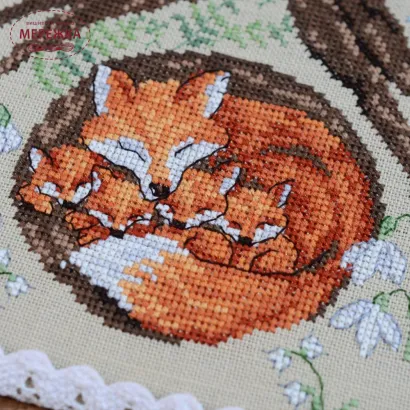 Фото Набір для вишивання хрестиком TelaArtis В очікуванні весни Х-1206