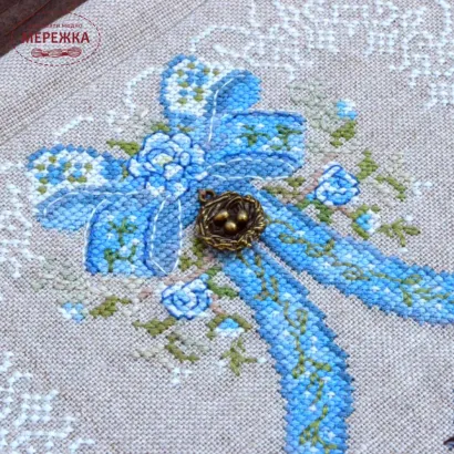Фото Набір для вишивання хрестиком TelaArtis Гніздечко Х-520