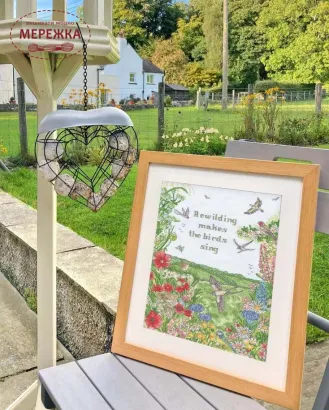 Фото Набір для вишивання хрестиком Bothy Threads Rewild And Sing XAL17