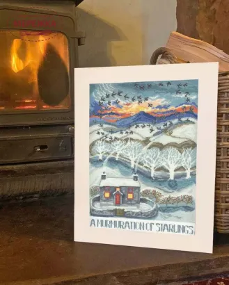 Фото Набір для вишивання хрестиком Bothy Threads A Murmuration Of Starlings XDD11