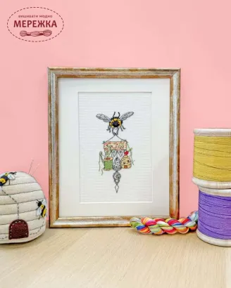 Фото Набір для вишивання хрестиком Bothy Threads Sewing Bee XETE13