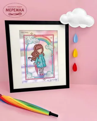 Фото Набір для вишивання хрестиком Bothy Threads Rainbow Wishes XG44