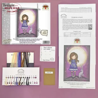 Фото Набір для вишивання хрестиком Bothy Threads Twilight XG47