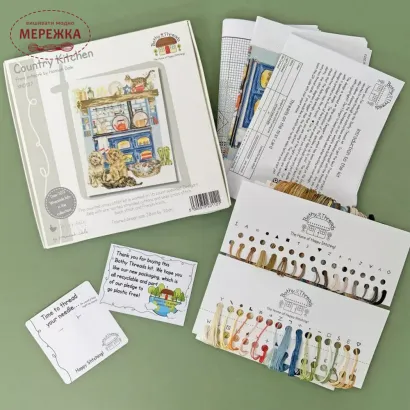 Фото Набір для вишивання хрестиком Bothy Threads Country Kitchen XHD127