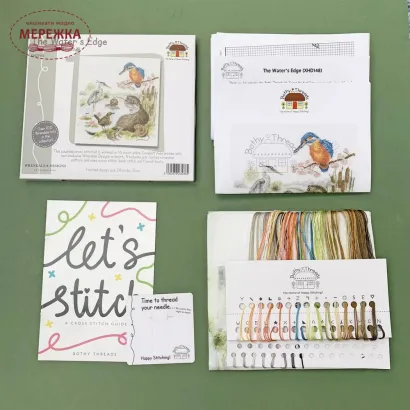 Фото Набір для вишивання хрестиком Bothy Threads The Water`s Edge XHD148