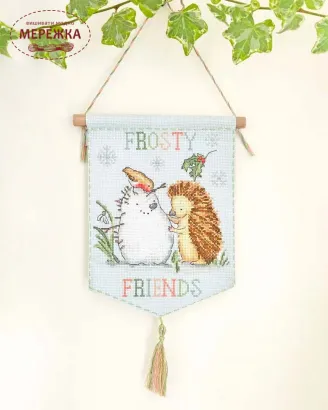 Фото Набір для вишивання хрестиком Bothy Threads Frosty Friends XKG21