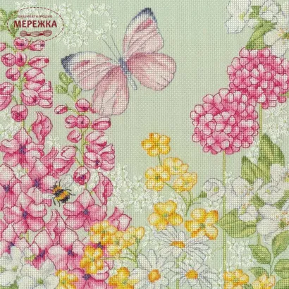 Фото Набір для вишивання хрестиком Bothy Threads Quartz Meadow XKTB15