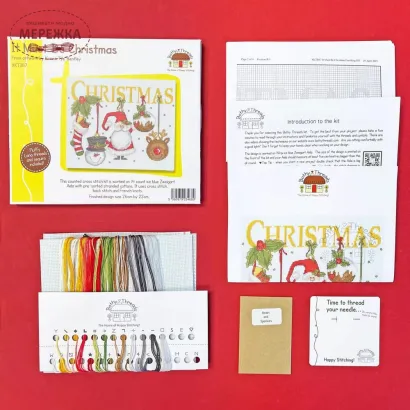 Фото Набір для вишивання хрестиком Bothy Threads It Must Be Christmas XKTB17