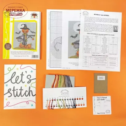 Фото Набір для вишивання хрестиком Bothy Threads All Hallows Jack XKTB22