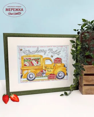 Фото Набір для вишивання хрестиком Bothy Threads Strawberry Fields XKTB25