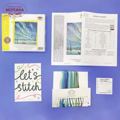 Фото Набір для вишивання хрестиком Bothy Threads Light Up Your Life XLP20