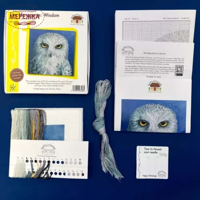 Фото Набір для вишивання хрестиком Bothy Threads The Menagerie: Wisdom XRF12