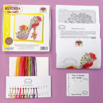 Фото Набір для вишивання хрестиком Bothy Threads La Catrina XSK22