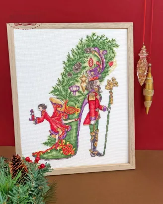 Фото Набір для вишивання хрестиком Bothy Threads A Christmastide Tale XSK28