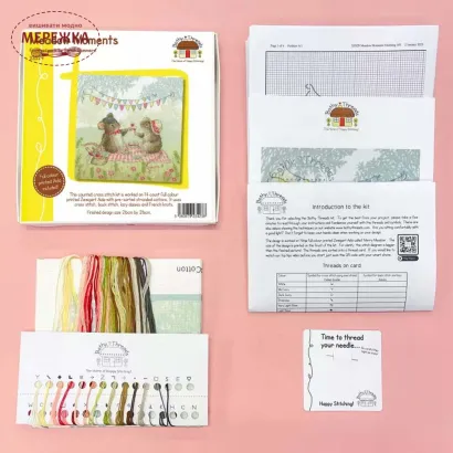 Фото Набір для вишивання хрестиком Bothy Threads Meadow Moments XSS29