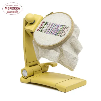 Фото Станок для вишивання Velke Potoky для кріплення пялець Cross Stitch Stand Modern Yellow