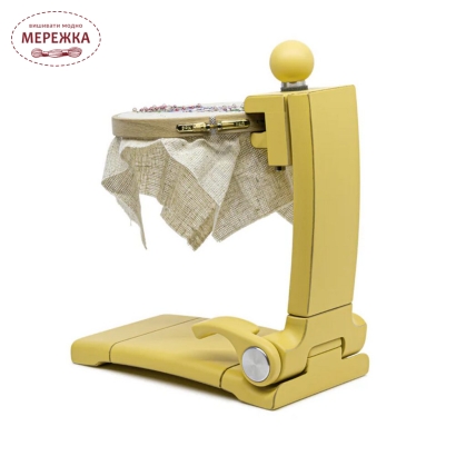 Фото Станок для вишивання Velke Potoky для кріплення пялець Cross Stitch Stand Modern Yellow