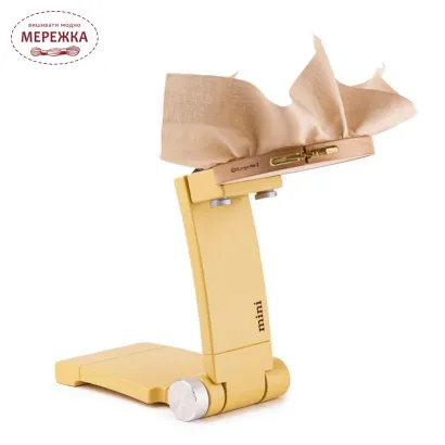 Фото Станок для вишивання Velke Potoky для кріплення пялець Cross Stitch Stand Mini NEW Yellow