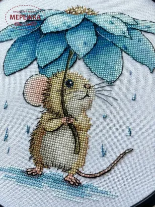 Фото Набір для вишивання хрестиком VIHOLA CrossStitch З мріями про весну (Murano 32ct)