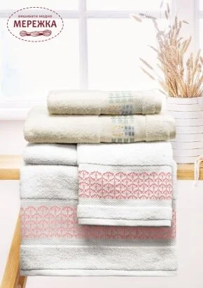 Фото DMC рушник махровий, 30*50см., сірий CL084A-137