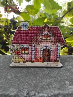 Фото Набір для вишивання ZAYKA STITCH Осінній будинок 033