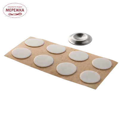 Фото Colonial Наперстки самоклеючі багаторазові, 8шт + насадка "Thimble Dimple" SM300