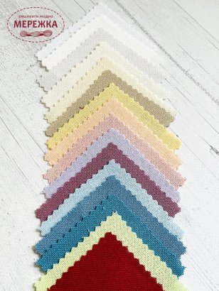 Зображення зразків кольорів полотно Murano