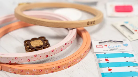 Фото п'яльця для вишивання